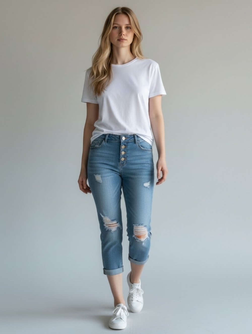 Boyfriend Jeans | Denium | Casual | Size 2x | Fits Like a XL